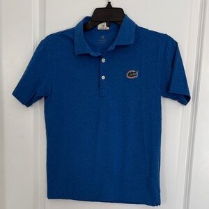 johnnie-O Gators Vibrant Blue Kids Polo